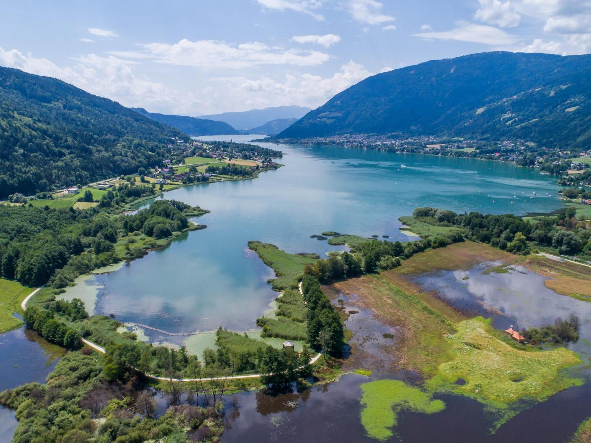 Direkter Seezugang Am Ossiacher See, Radfahren, Wandern & Erlebniscard Villach Extérieur photo